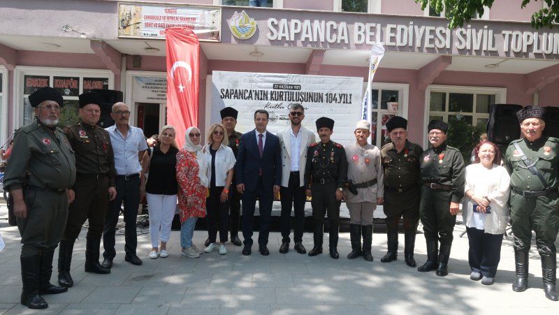 Sapanca’nın Kurtuluşunun 104. Yılı Coşkuyla Kutlandı
