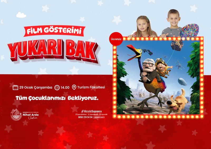 Sapanca Belediyesi’nden Çocuklara Sinema Keyfi