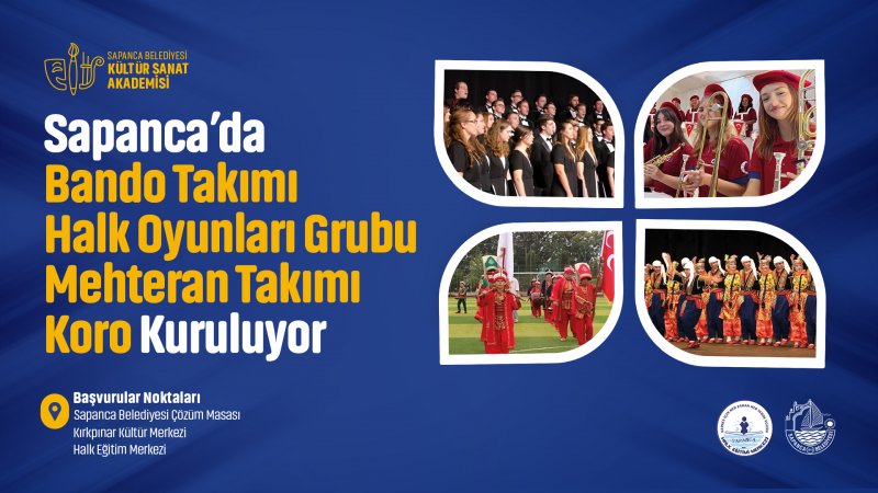 Sapanca Belediyesi’nden Kültür ve Sanata Büyük Adım