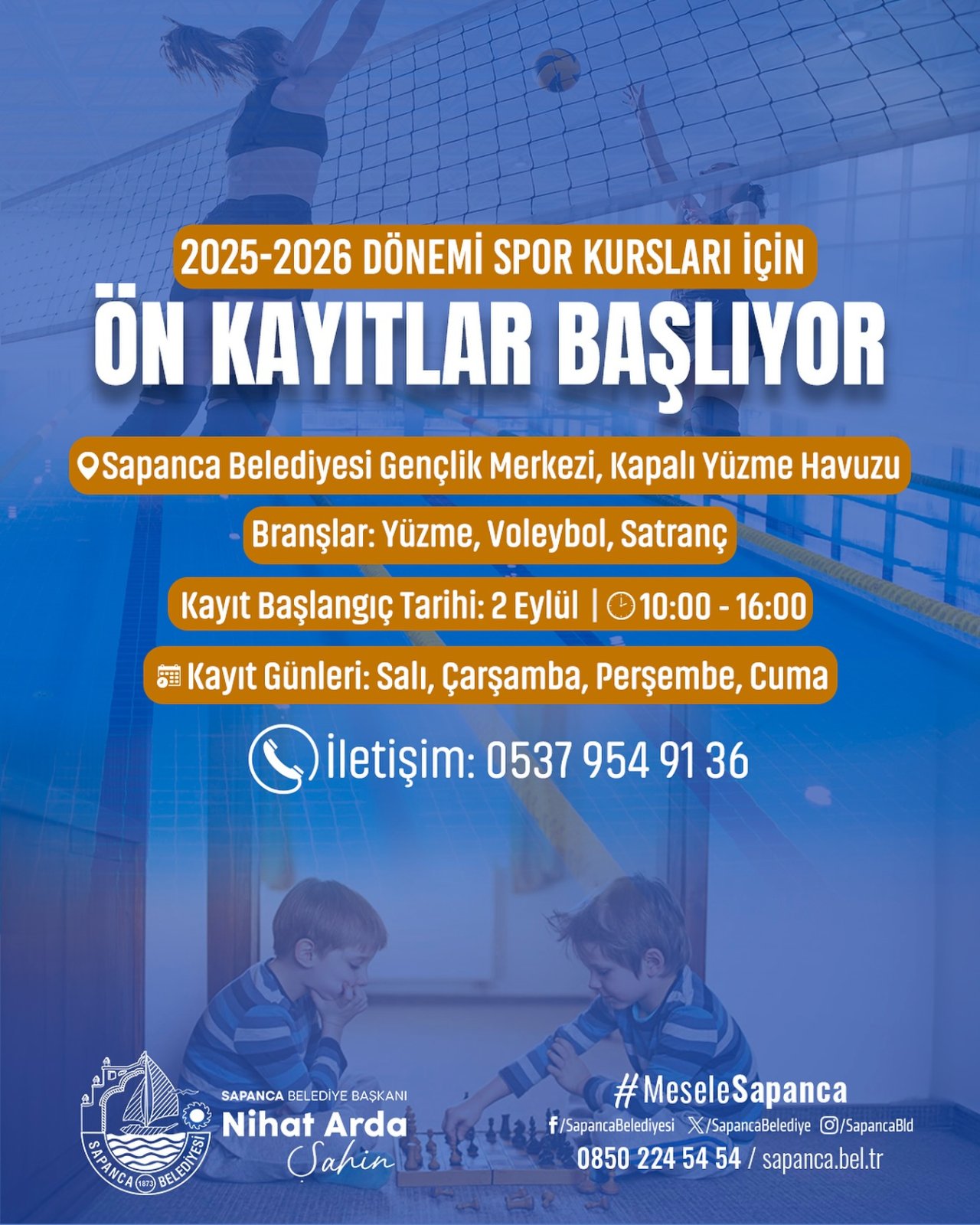 Yüzme Kursu Başvuru